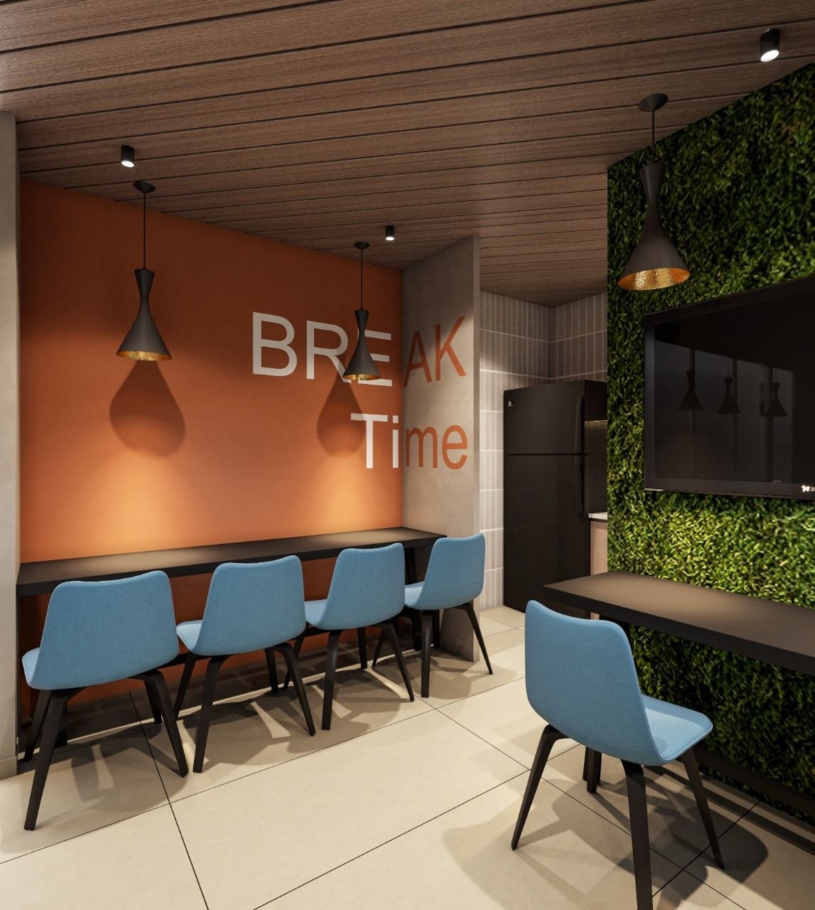 Restrooms & Break Rooms
